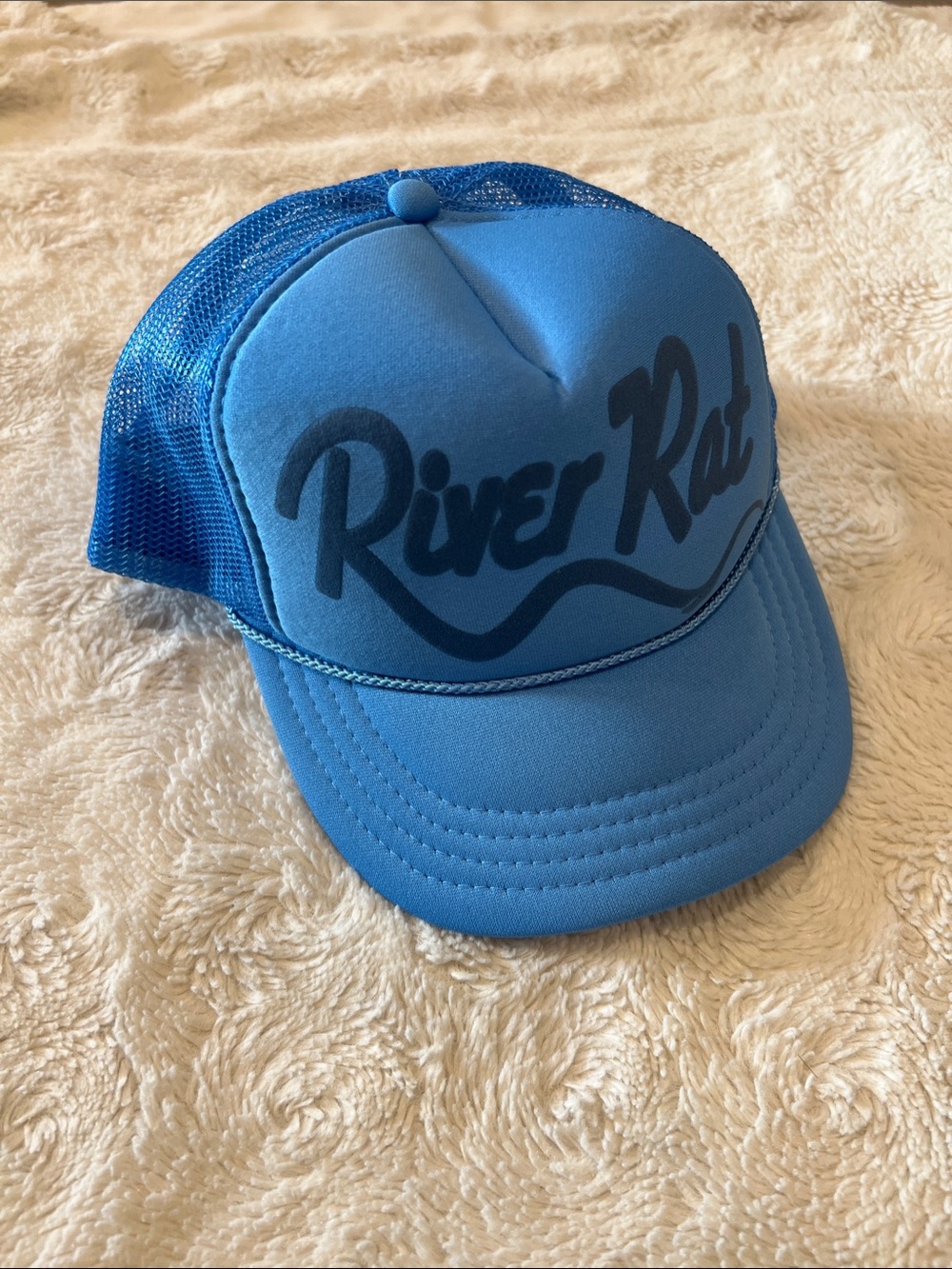 Kids' Blue Trucker Hat